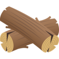 wood on platform JoyPixels