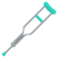crutch on platform JoyPixels