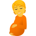 pregnant person on platform JoyPixels