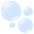 bubbles on platform JoyPixels