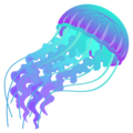 jellyfish on platform JoyPixels