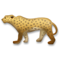 leopard on platform LG