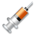 syringe on platform LG