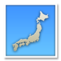 map of Japan on platform LG