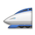 high-speed train on platform LG