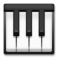 musical keyboard on platform LG