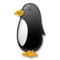 penguin on platform LG
