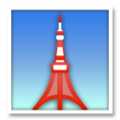 tokyo tower on platform LG