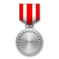 medal on platform LG