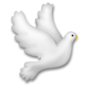 dove of peace on platform LG