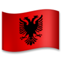 flag: Albania on platform LG