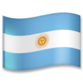 flag: Argentina on platform LG