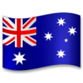 flag: Australia on platform LG