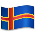 flag: Åland Islands on platform LG