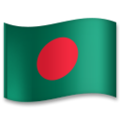 flag: Bangladesh on platform LG