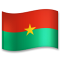 flag: Burkina Faso on platform LG