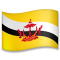 flag: Brunei on platform LG