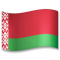 flag: Belarus on platform LG