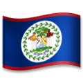 flag: Belize on platform LG