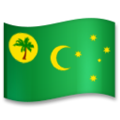 flag: Cocos (Keeling) Islands on platform LG