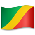 flag: Congo - Brazzaville on platform LG