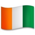 flag: Côte d’Ivoire on platform LG