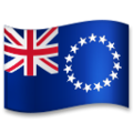 flag: Cook Islands on platform LG