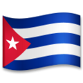 flag: Cuba on platform LG