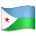flag: Djibouti on platform LG