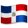 flag: Dominican Republic on platform LG