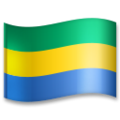 flag: Gabon on platform LG