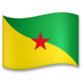 flag: French Guiana on platform LG