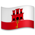 flag: Gibraltar on platform LG