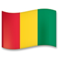flag: Guinea on platform LG