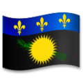 flag: Guadeloupe on platform LG