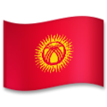 flag: Kyrgyzstan on platform LG