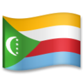 flag: Comoros on platform LG