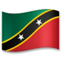 flag: St. Kitts & Nevis on platform LG