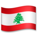 flag: Lebanon on platform LG