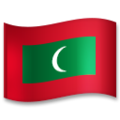 flag: Maldives on platform LG
