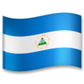 flag: Nicaragua on platform LG