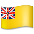 flag: Niue on platform LG