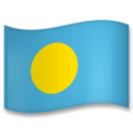 flag: Palau on platform LG