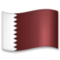 flag: Qatar on platform LG