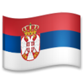 flag: Serbia on platform LG