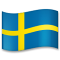 flag: Sweden on platform LG