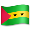 flag: São Tomé & Príncipe on platform LG