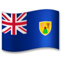 flag: Turks & Caicos Islands on platform LG