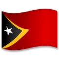 flag: Timor-Leste on platform LG