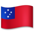 flag: Samoa on platform LG